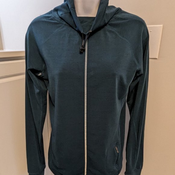 #234 Nike DriFit Mock Turtleneck Athletic Top Long Sleeve Size Small - Picture 2 of 6